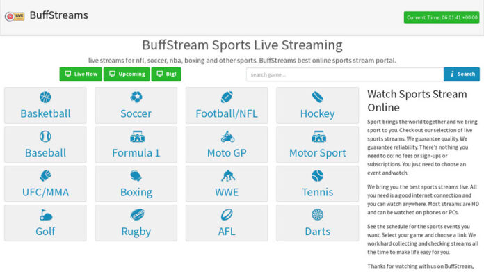 Buffstreams Alternatives