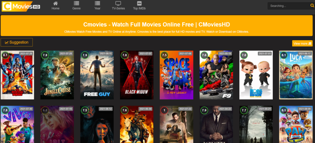 CMoviesHD Alternatives