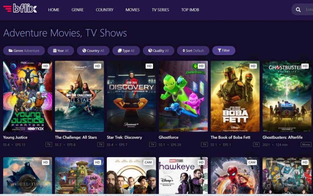 Bflix Alternatives