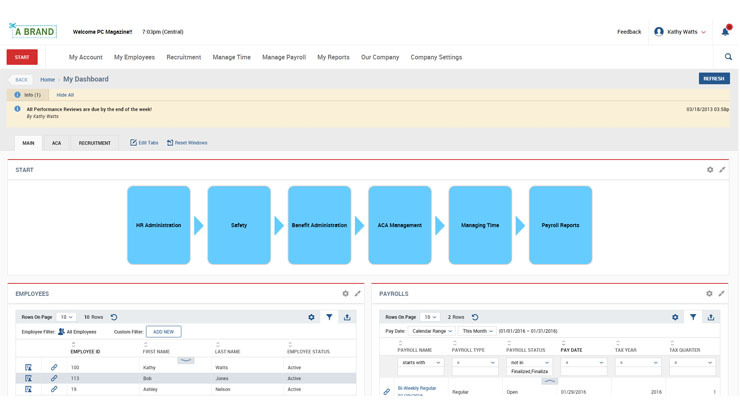 Kronos - Best payroll for shift work