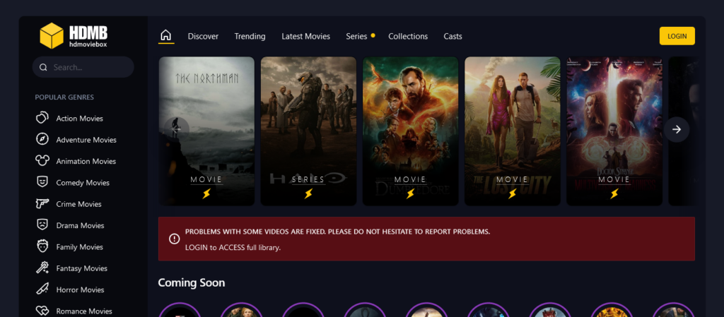 HDMovieBox Alternatives