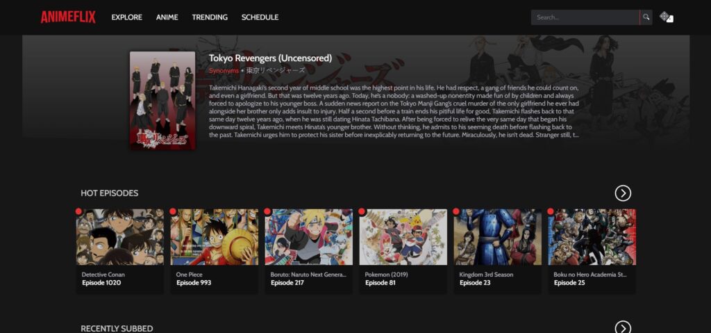 AnimeFlix Alternatives