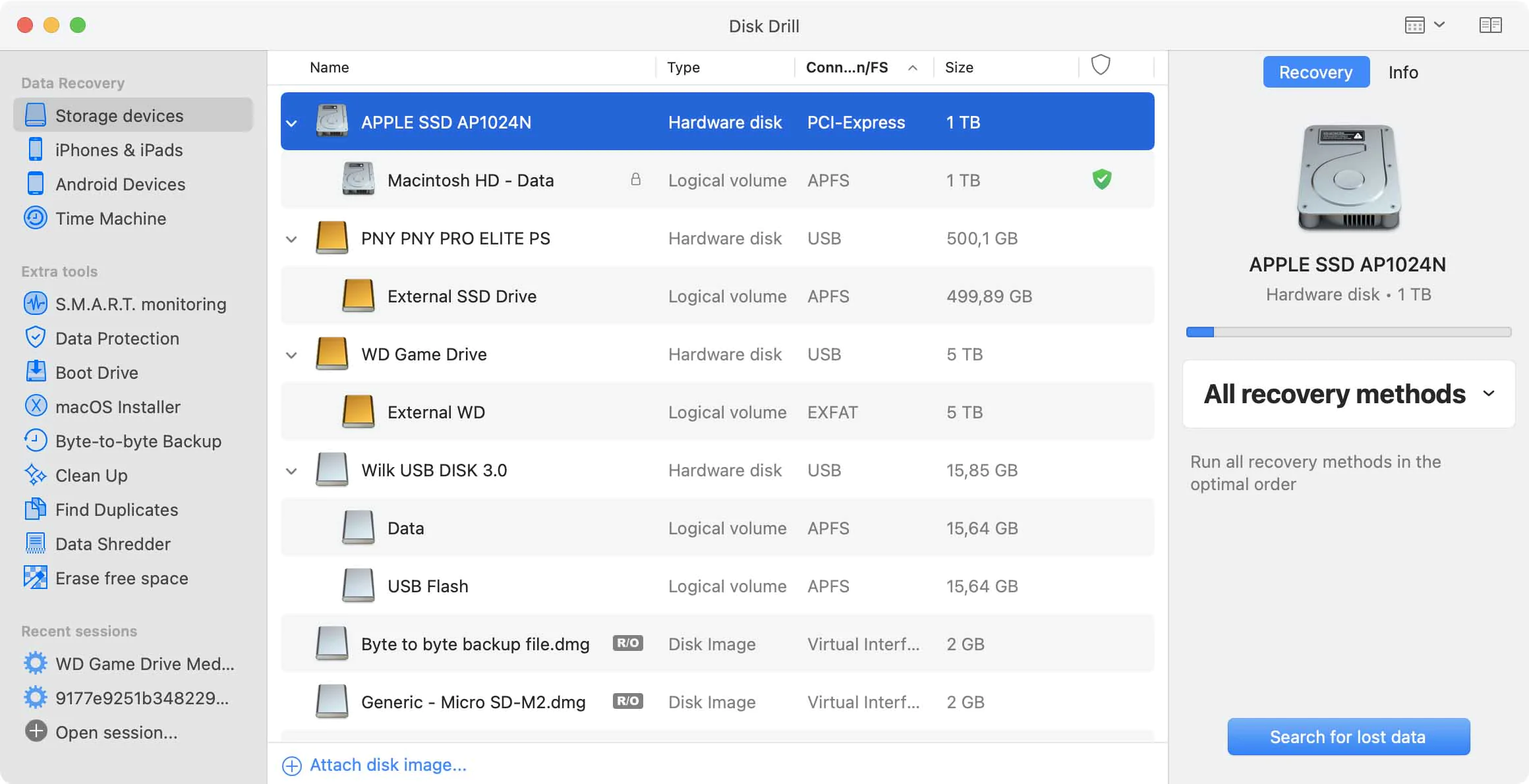 Disk Drill Data Recovery