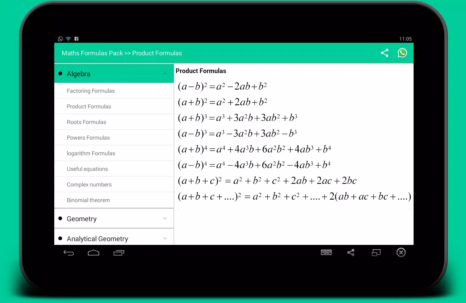 Maths Formula Free