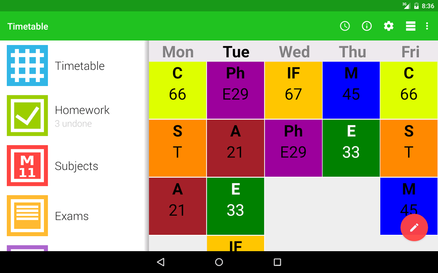 Timetable++