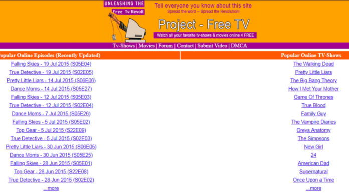 Project Free TV Alternatives