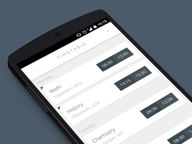 Time Table Apps