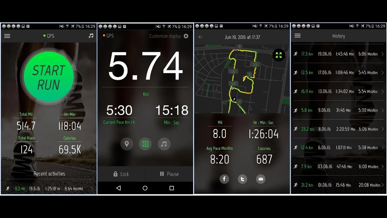 Running Distance Tracker +