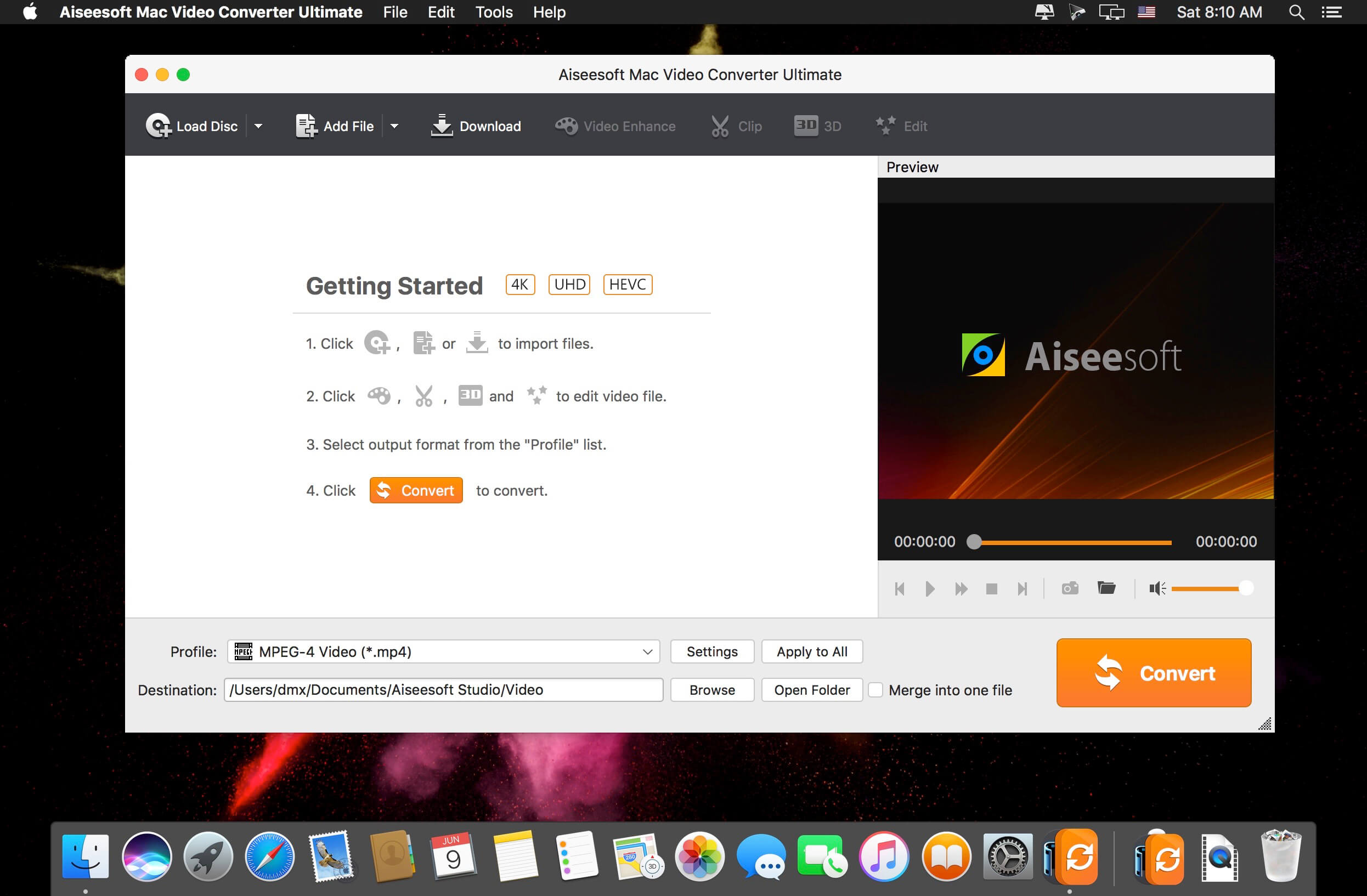 Aiseesoft Mac Video Converter Ultimate