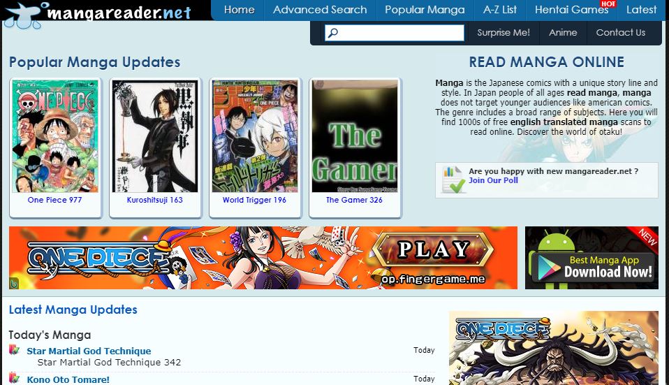 MangaReader Alternatives