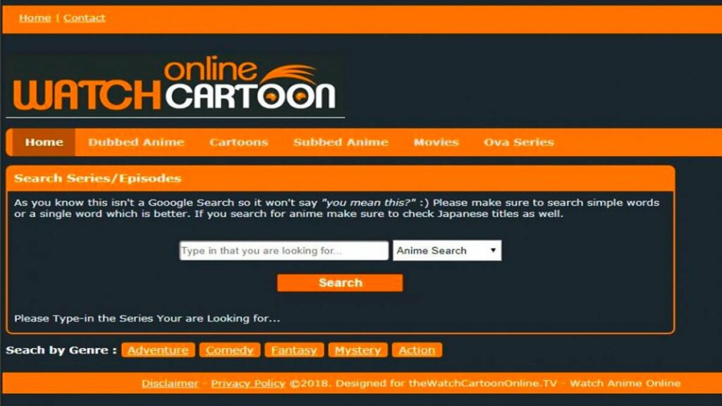 WatchCartoonOnline Alternatives