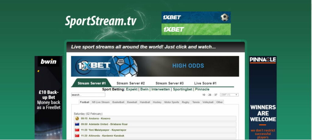 SportStream Alternatives