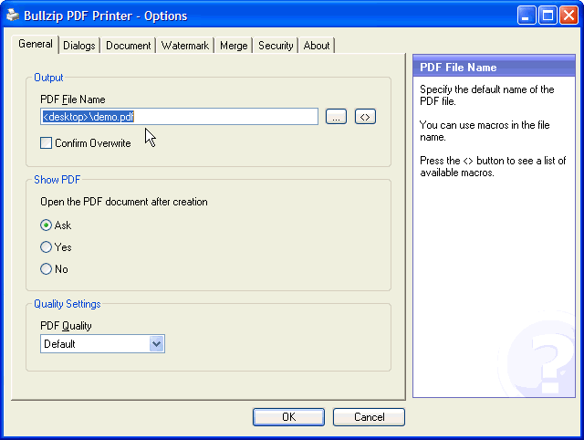 BullZip PDF Writer