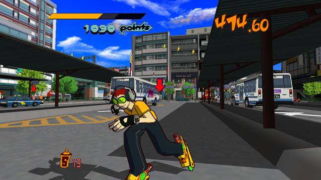 Best Skateboarding Game: Jet Set Radio Future