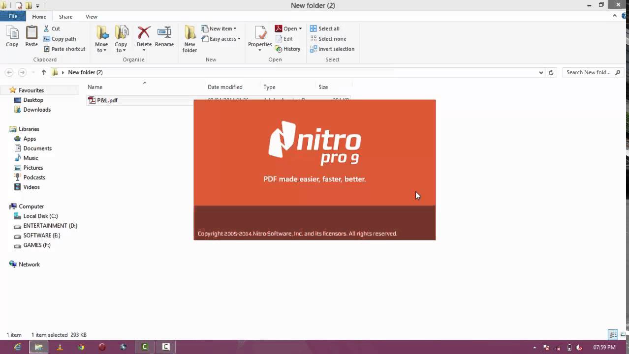 Nitro PDF Converter