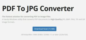 PDF To JPG Converter