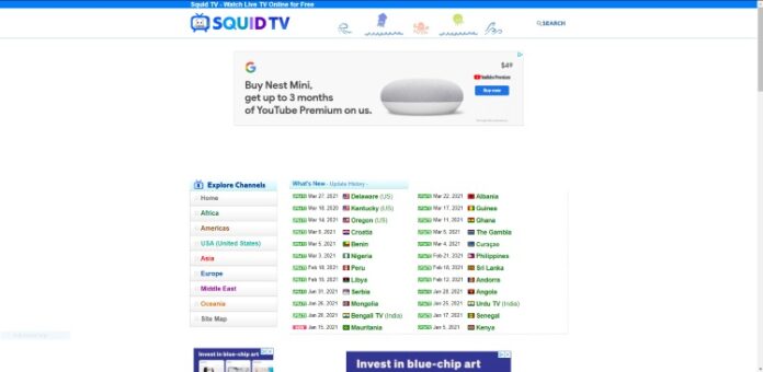 squid tv Alternative