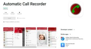 Automatic Call Recorder