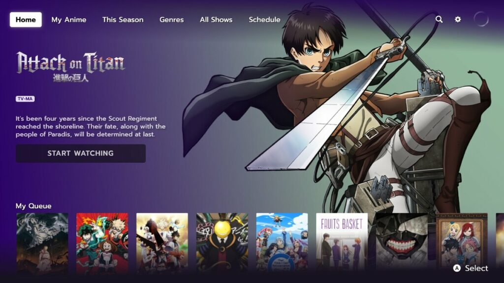 Funimation Alternatives