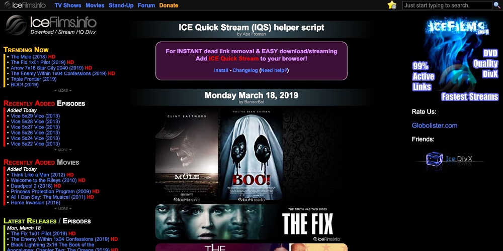 IceFilms Alternatives