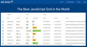 AG Grid