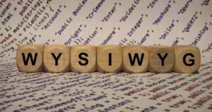 WYSIWYG