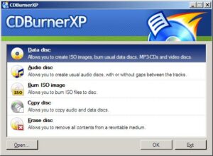 CDBurnerXP