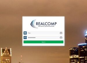 Set up Realcomp online login.