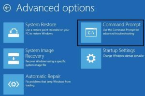 Repair the Boot sector or Rebuilding the BCD