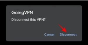 Here go to VPN settings. 