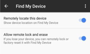 How to find a lost Android phone