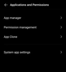 Open the Settings app and navigate to apps and features. Then go to App manager