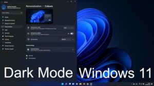 Turn on dark mode for Windows 10 and 11
