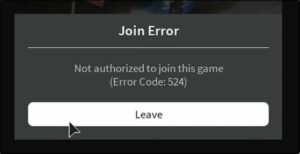 3 Ways To Fix Roblox Error Code 524 