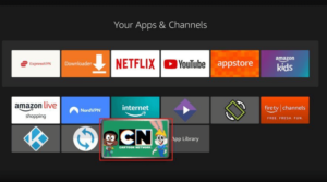  Open the Cartoon Network app on your Firestick