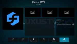 click Install to download the addon on your Kodi