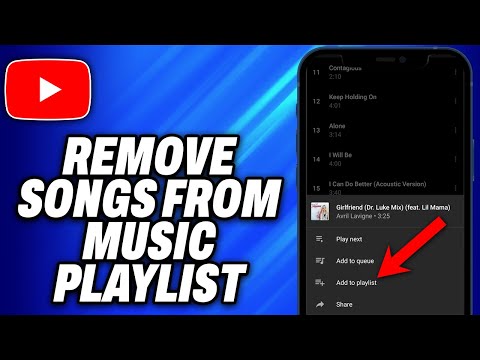 youtube music removing songs playlists