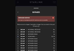 Starlink Disconnected Error